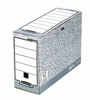 Archiválódoboz, 100 mm, "BANKERS BOX® SYSTEM by FELLOWES®"