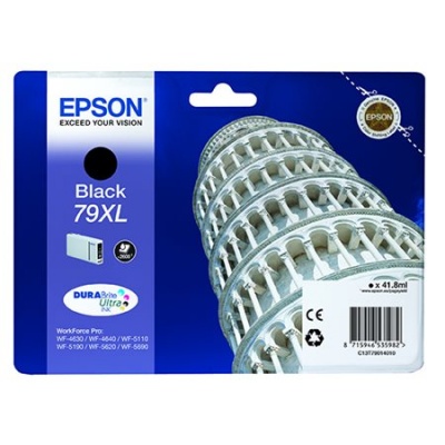 T79014010 Tintapatron WorkForce Pro WF-5620DWF nyomtatóhoz, EPSON, fekete, 41,8ml