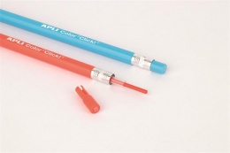 Színes töltőceruza készlet, display, APLI "Color Click", 12 szín